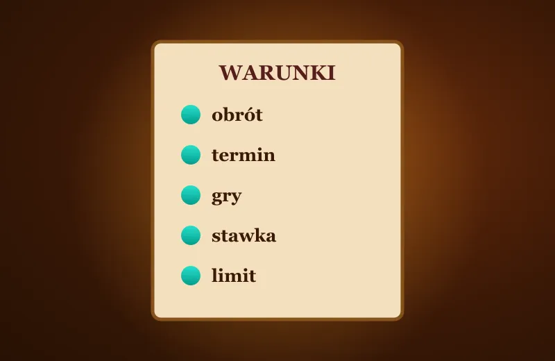 Warunki promocji Karta warunków promocji: obrót, termin, gry, stawka, limit – Jet Casino